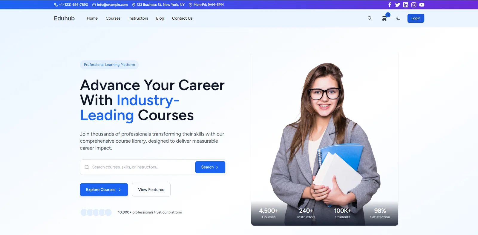 Custom SPA E-Learning Platform
